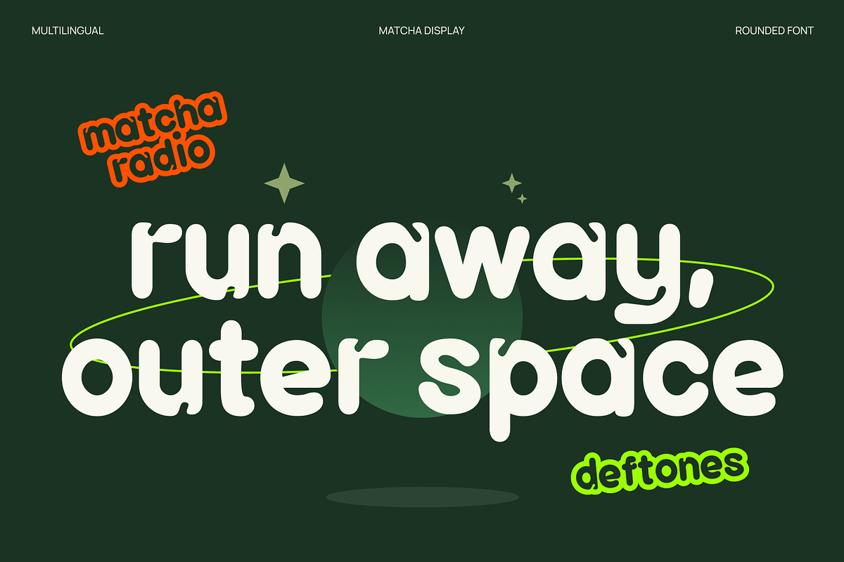 matcha rounded font, a Sans Serif Font by iframe fonts (Photo 6 of 10)
