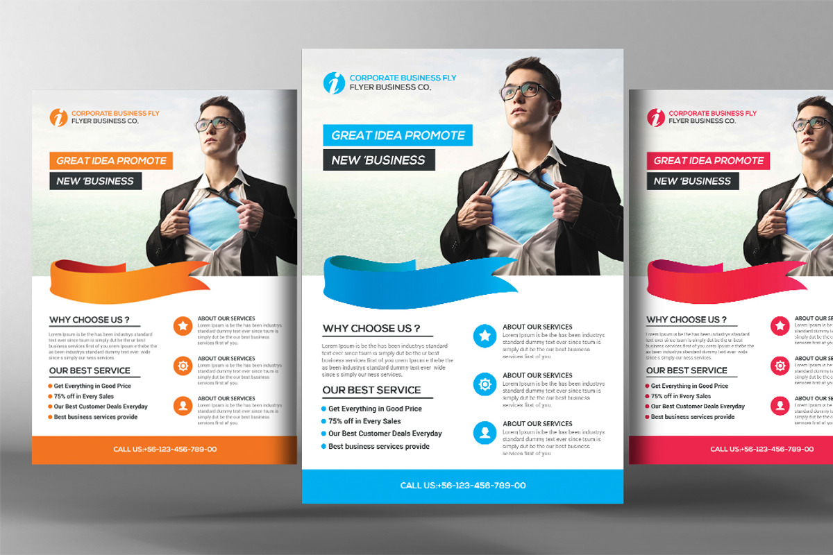 Simple Flyer Template, a Flyer Template by graphicforest