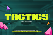 Tactics Creative Font