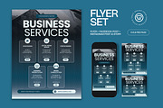 Business Services Price List Flyer, a Flyer Template by graphicook (Thumbnail 1 of 3)