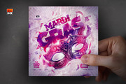 Mardi Gras Party Flyer, a Flyer Template by MonkeyBOX (Thumbnail 3 of 3)