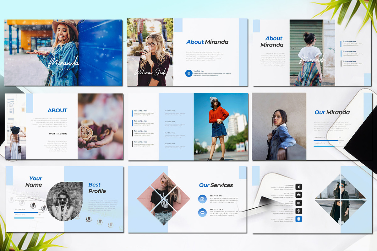 Miranda Presentation Template, a Presentation Template by Eka Design (Photo 2 of 5)