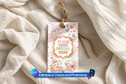 Blank Favor Tag Mockup, an Advertising Mockup by Rami's Mockups (Thumbnail 1 of 2)