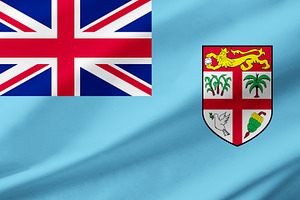 Fiji flag background with waving fabric texture, a Background Photo by Davizro's Market