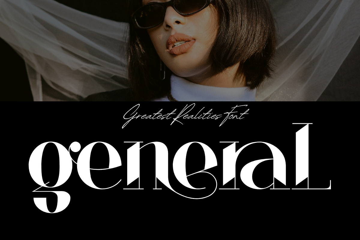 Greatest Realities - Modern Font, a Serif Font by 177Studio (Photo 3 of 8)