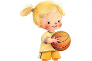 Cartoon children outdoors activities, a Person Illustration by Bubert Art (Thumbnail 5 of 7)