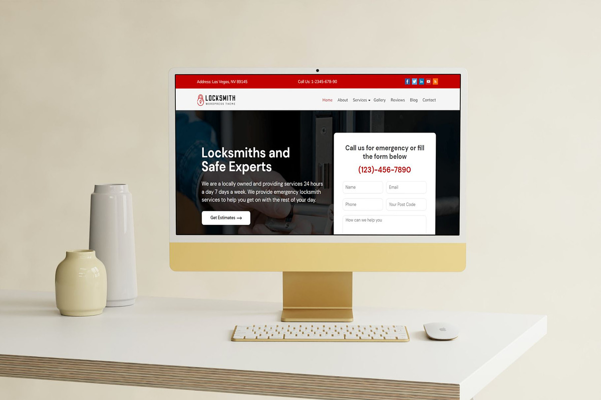 Locksmith WordPress Theme - Locksmith Pro preview 4