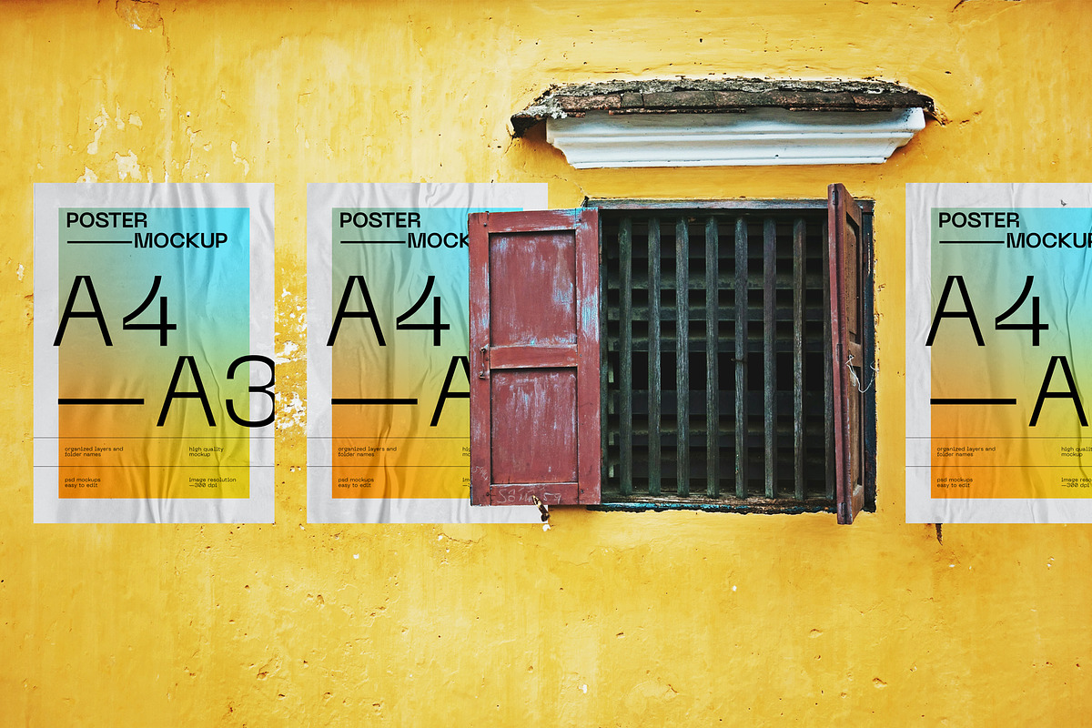 Urban Outdoor Poster Mockup, a Print Template by dpi (Photo 26 of 28)