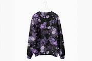 Purple Roses - Seamless Patterns, a Pattern Graphic by texvogue (Thumbnail 14 of 15)