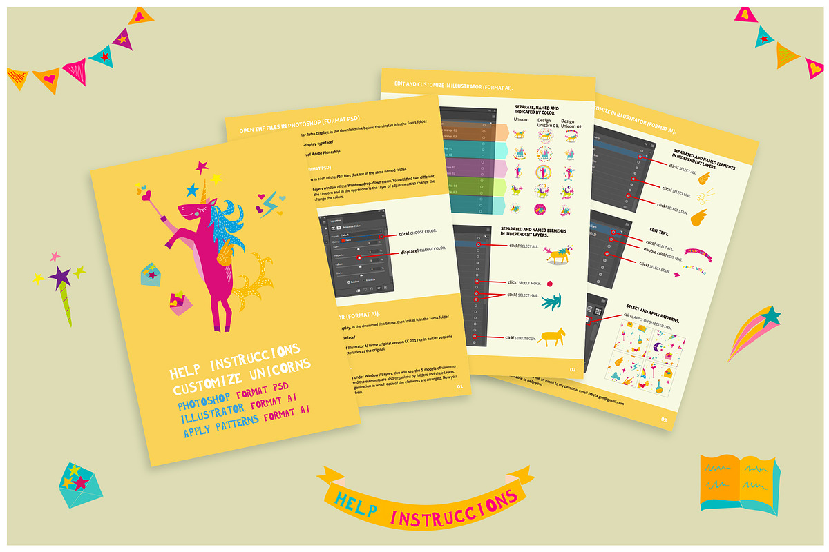 Magic World Unicorn, an Education Illustration by Isbela  (Photo 10 of 10)