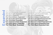 The Talk Sans Serif Font Family, a Sans Serif Font by artisans (Thumbnail 8 of 10)