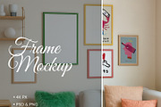 Poster Gallery Wall Contemporary, a Product Mockup by SigaSigaMockup (Thumbnail 1 of 4)