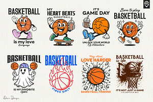 Basketball Lover And Retro Character, a Graphic by shaondesigns