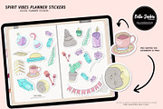 Spirit Vibes Digital Sticker PNGs, a Stationery Template by Bella+Sophia Creative (Thumbnail 1 of 4)