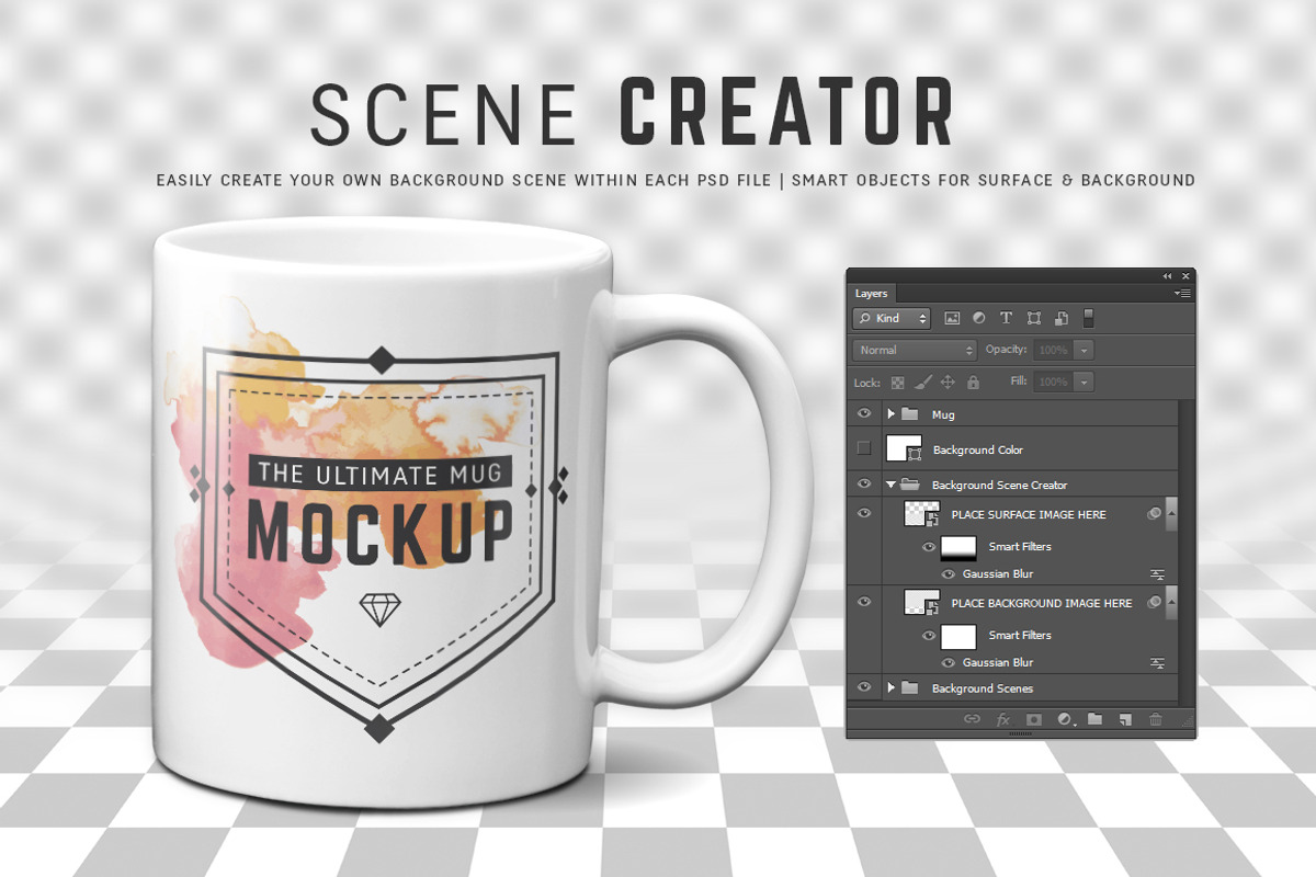 11 oz Mug Mockups (PSDs), a Cups & Container Mockup by Ultimate Mockups (Photo 5 of 7)