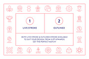 Sustainable Packaging Line Icons, an Outline Icon by Made by Made (Thumbnail 5 of 8)