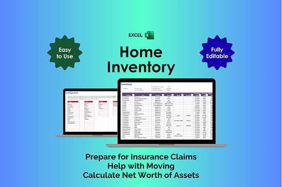 Home Inventory - Excel preview 4