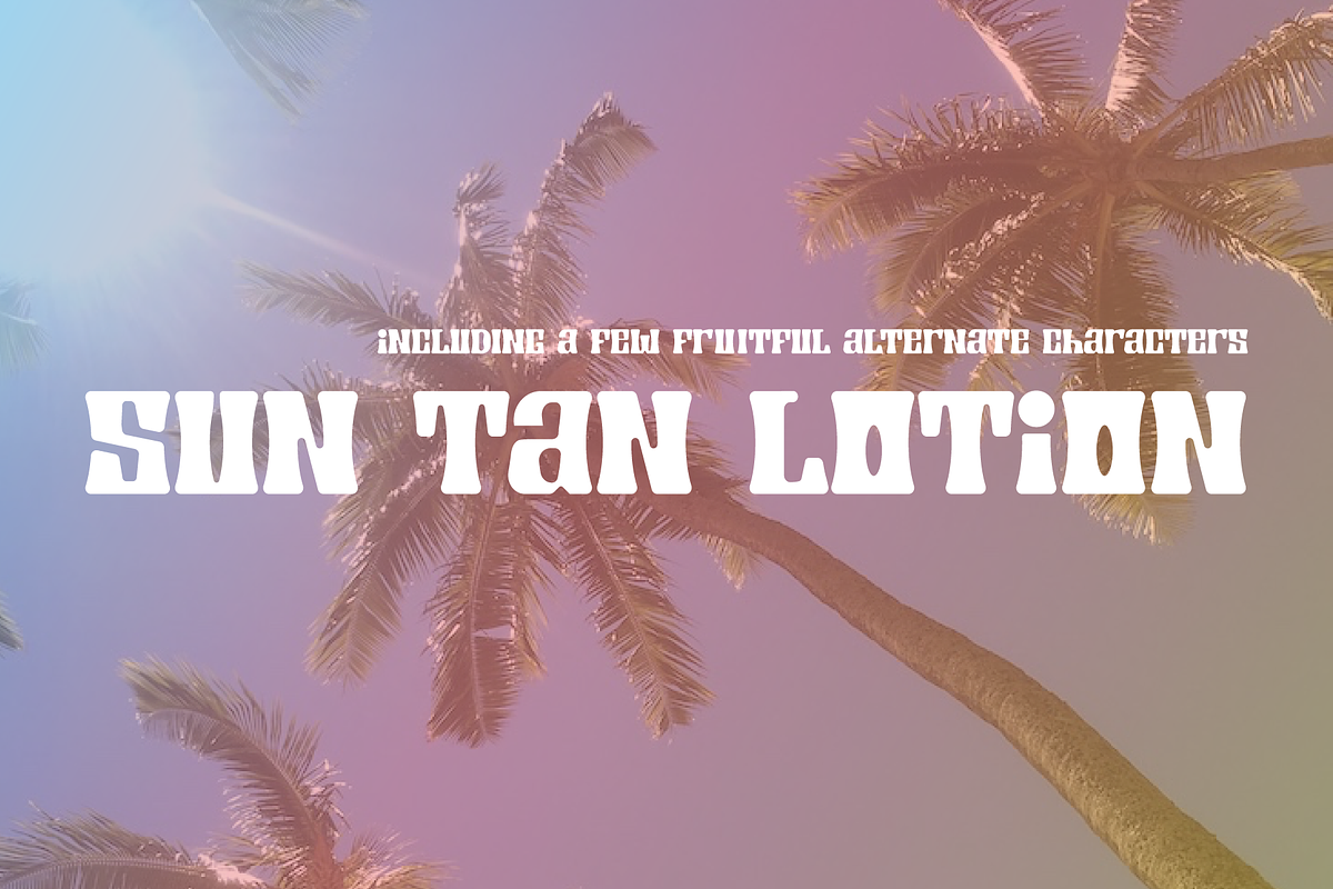 Juicebar Display Font, a Font by Holt510 (Photo 3 of 10)