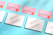 Credit / Bank Card Mockup, a Merchandise Mockup by WebAndCat (Thumbnail 11 of 11)