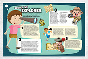 Kids Magazine Template, a Magazine Template by Red Cactus Creative (Thumbnail 13 of 18)