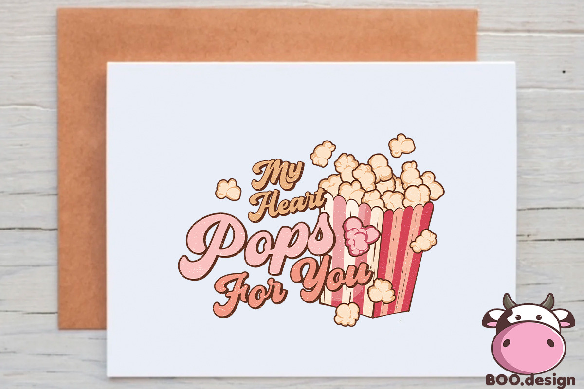 Retro Valentine Design Bundle, an Object Graphic by Boodesign (Photo 6 of 8)