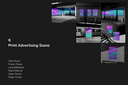 Subway Advertising Set Mockup, a Mockup by Arvalamockup (Thumbnail 5 of 10)