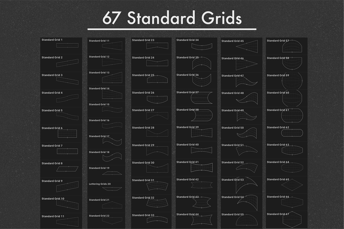 Lettering Grids for Procreate, a Brush Add-On by Magnatype (Photo 3 of 9)