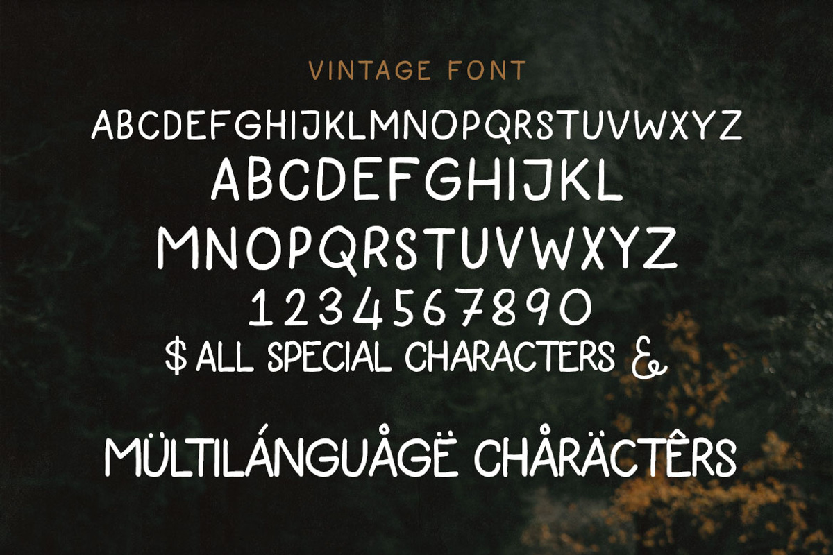 Vintage Handwritten Marker Font, a Sans Serif Font by Deeezy (Photo 5 of 5)