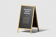 Sandwich A-board Mockup, an Advertising Mockup by zpackcreative (Thumbnail 4 of 4)