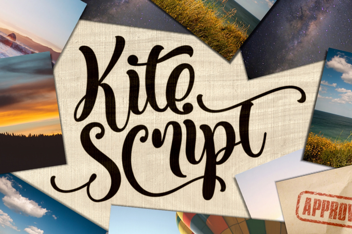 Kite Script preview 2