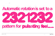 Obscura TM – Automatic Blurry Type, a Sans Serif Font by Type Mania (Thumbnail 3 of 15)