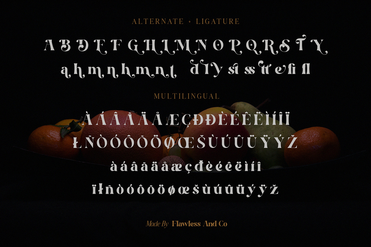 Balkey, a Serif Font by Flawless And Co (Photo 2 of 10)