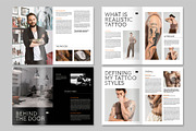 Tattoo Artist Portfolio Template, a Brochure Template by BrandPacks (Thumbnail 3 of 5)