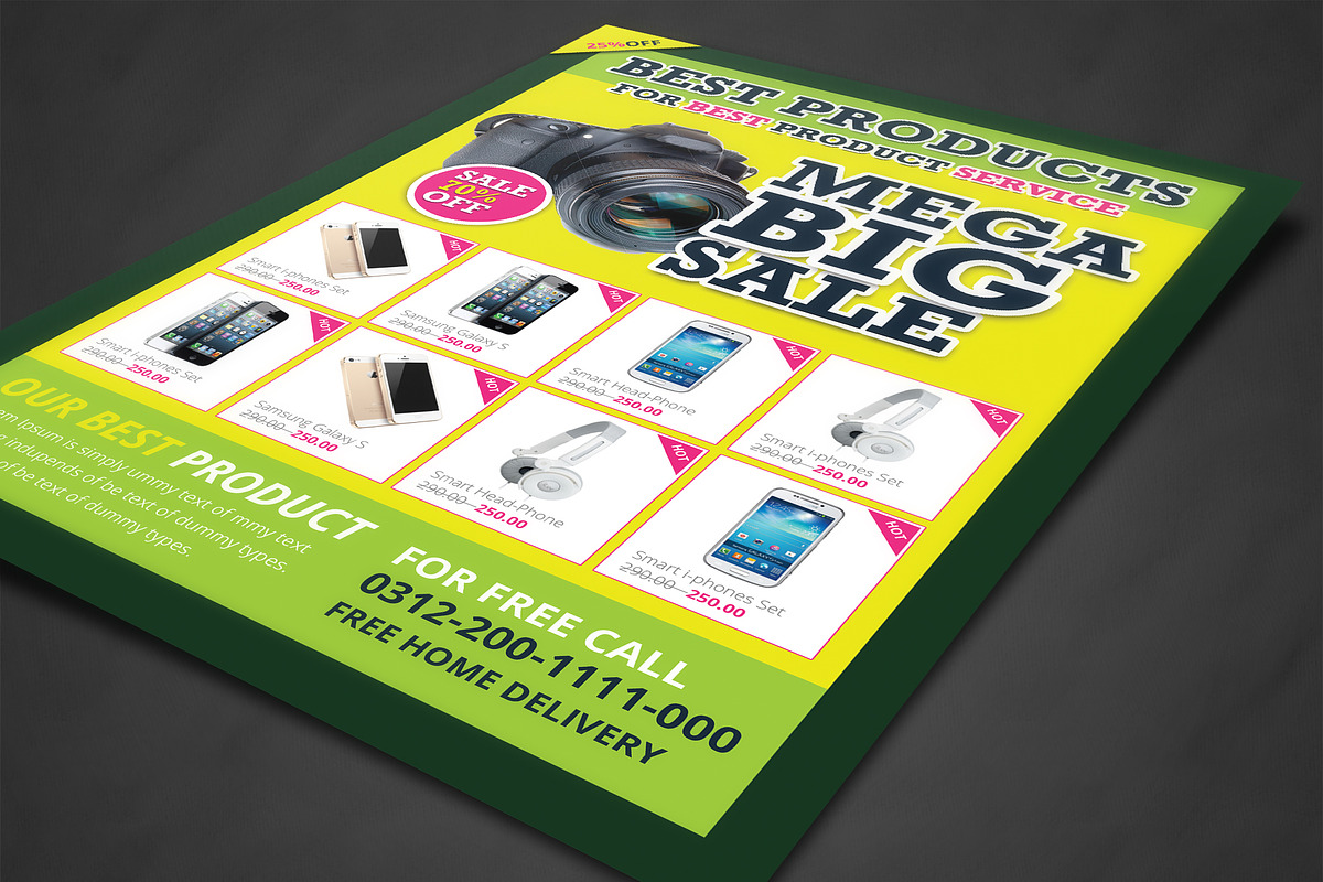 Product Promotion Print Templates, a Flyer Template by AfzaalGraphics ...