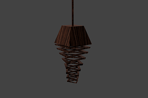 Styles Wooden Lamp