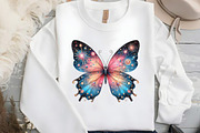 Patriotic Butterfly Clipart 4th of J, an Illustration by DreamCafeArt (Thumbnail 4 of 5)