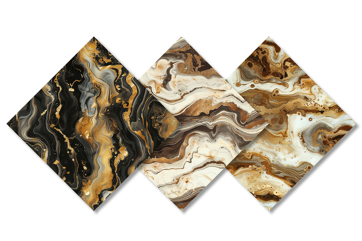 Seamless Geode Pattern Design Bundle, a Pattern Graphic by Canvas Craft (Photo 6 of 6)
