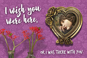 Gold & Silver Heart Frame Mockup, a Print Template by Fresh Design Elements (Thumbnail 2 of 6)