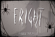 Fright - A Horror Display Font, a Font by Dene Studios (Thumbnail 1 of 7)