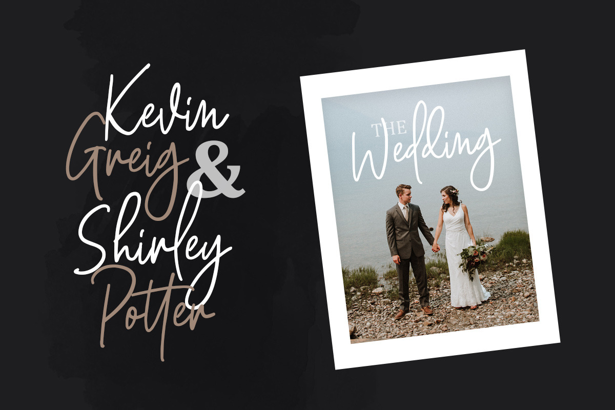 Hughson Script (8 Fonts) preview 7