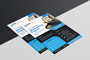 Corporate Flyer Template Design, a Flyer Template by famush (Thumbnail 4 of 5)