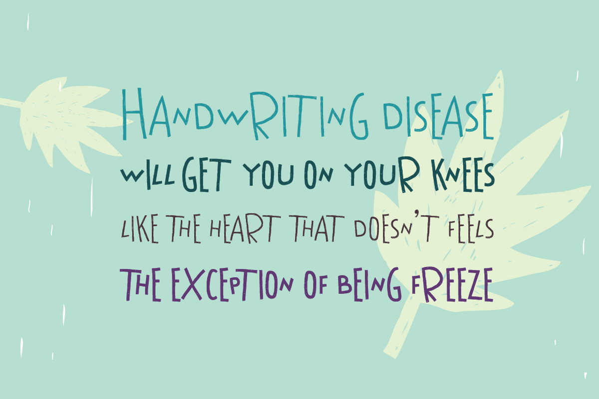 Nervatica Font Family preview 2