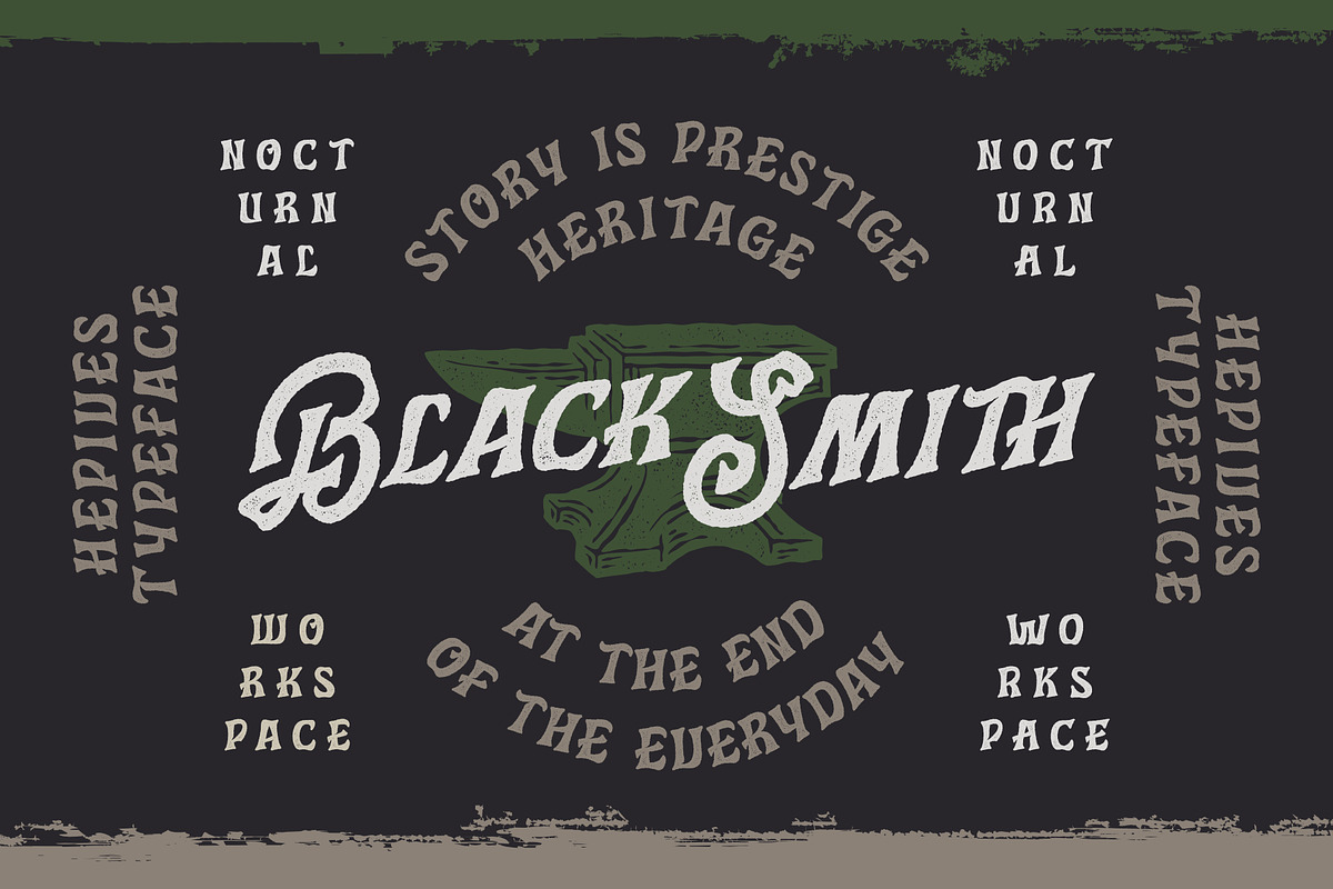 Hepives Font Family, a Script Font by Nocturnal Workspace (Photo 11 of 15)