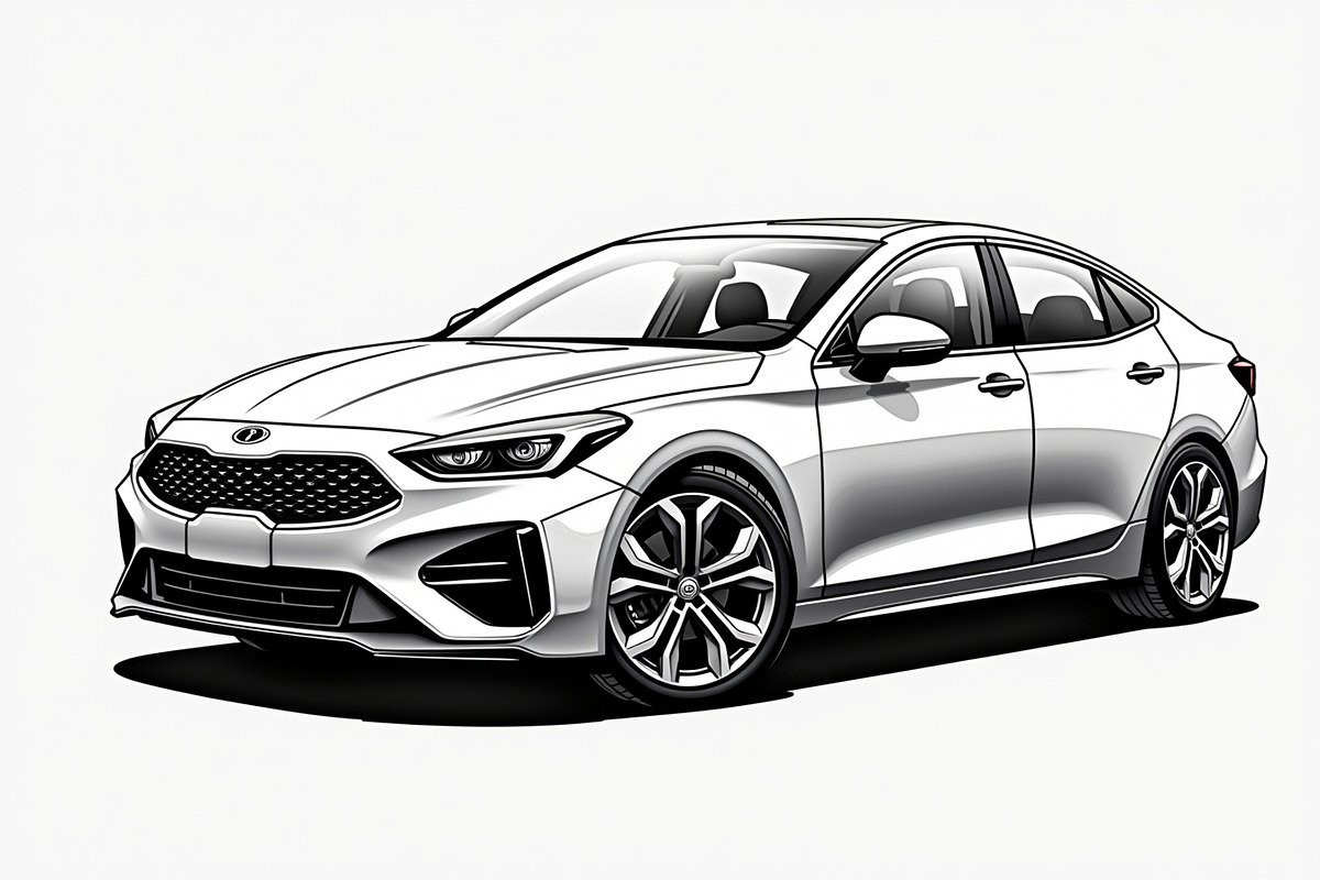 Modern Sports Car Silhouette Bundle, an Illustration by hafijul (Photo 7 of 7)