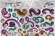Donuts Cartoon Vector Objects Set, an Object Graphic by BALABOLKA (Thumbnail 3 of 4)