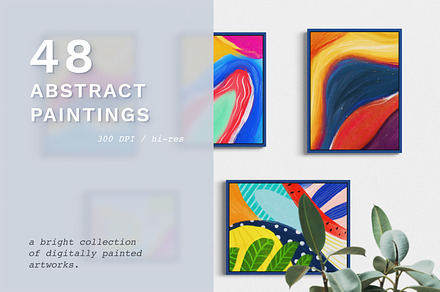 48 Artistic Colorful Paintings