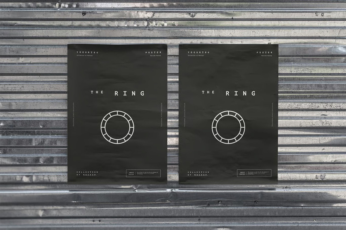 Urban Poster Mock-up, an Advertising Mockup by zippypixelstudio (Photo 6 of 13)