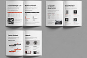 Editable Corporate Annual Report, a Brochure Template by MightyDesign (Thumbnail 3 of 6)