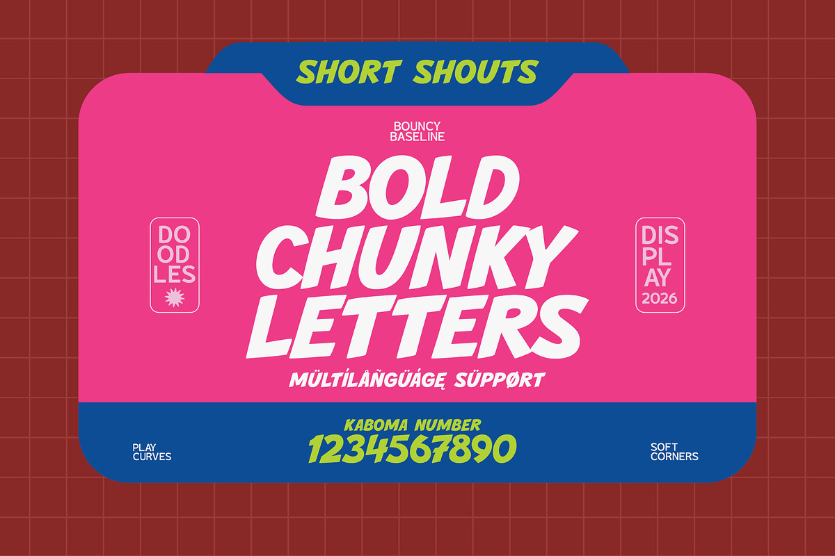 Kaboma, a Sans Serif Font by Allmostudio (Photo 3 of 9)