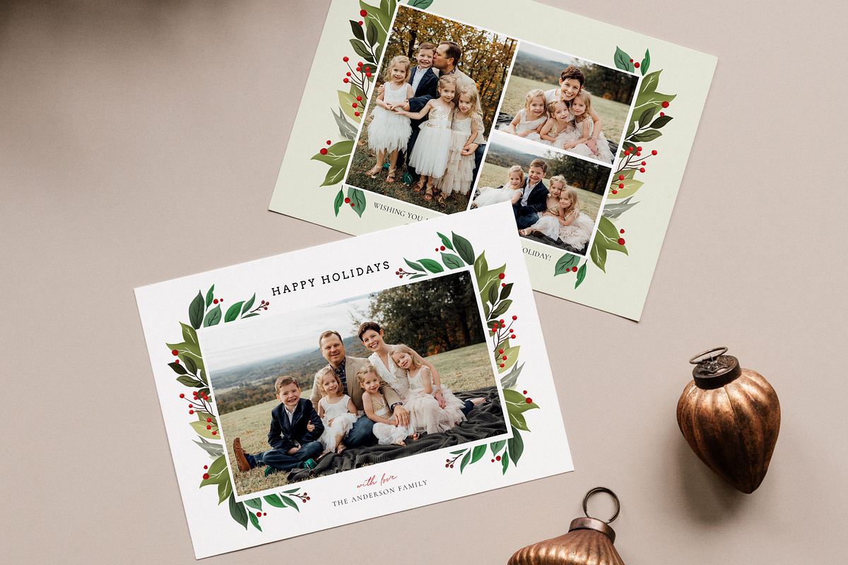 Christmas Card Template CD221, a Card Template by Salsal Design (Photo 4 of 4)